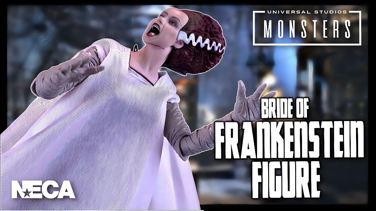 Раскрашенная фигурка «Невеста Франкенштейна» от NECA Universal Monsters @TheReviewSpot