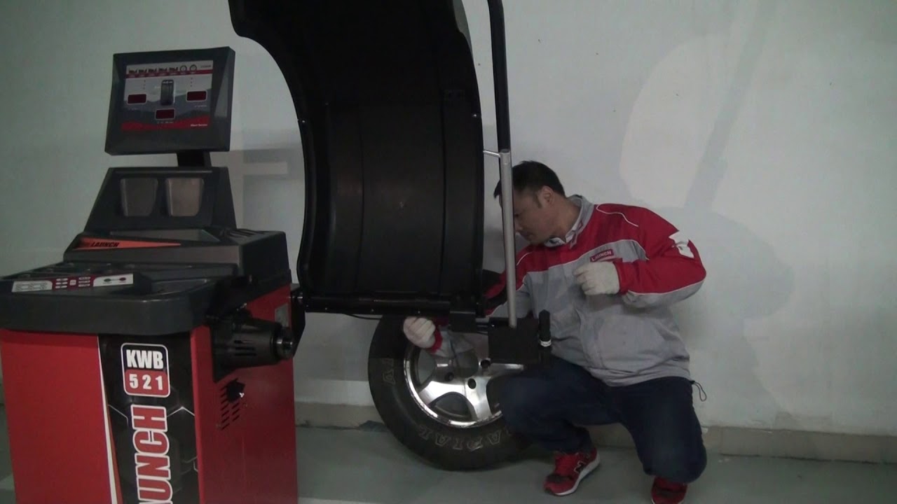 Launch Wheel Balancer - KWB 521 Installation Guide