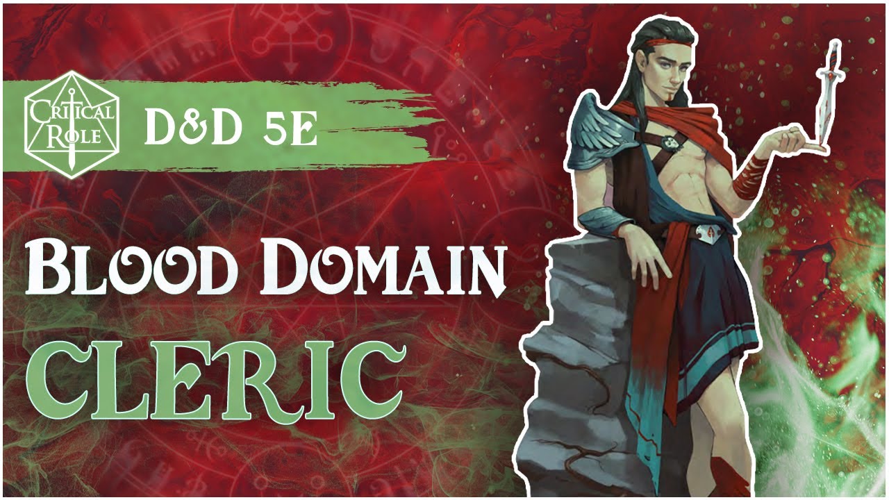 Blood Cleric Subclass Review 💔📌 D&D 5e Critical Role Tal'Dorei Reborn