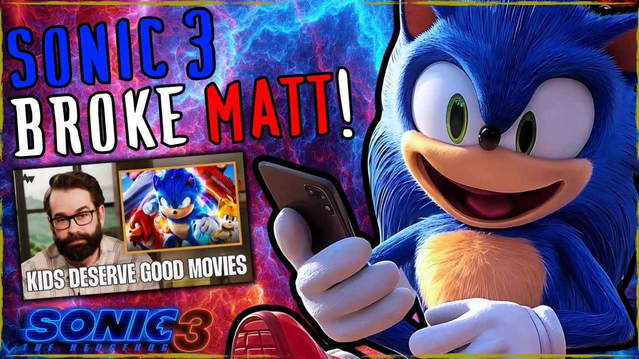 У Мэтта Уолша ХУДШИЙ обзор Sonic 3, который вы когда-либо видели!