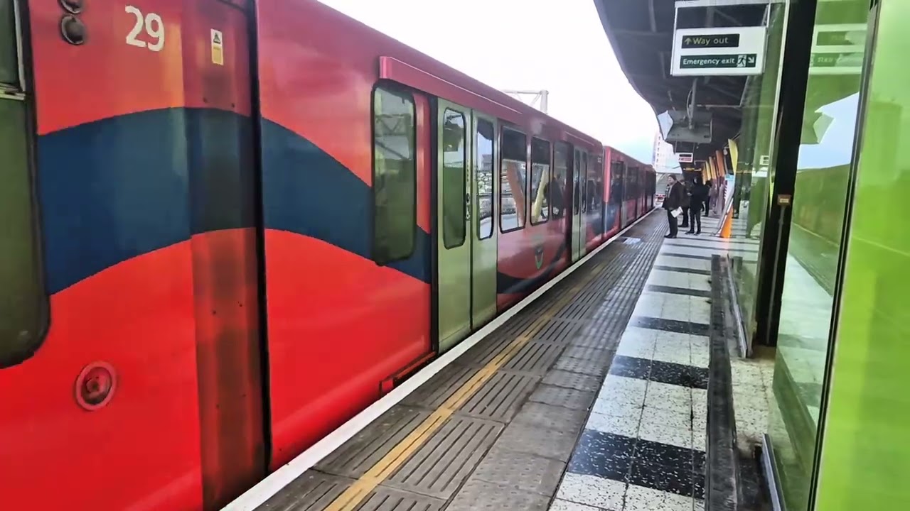One Little Egg in a Box Travels from Stratford DLR  #youtubeshorts #shorts #travel #train 