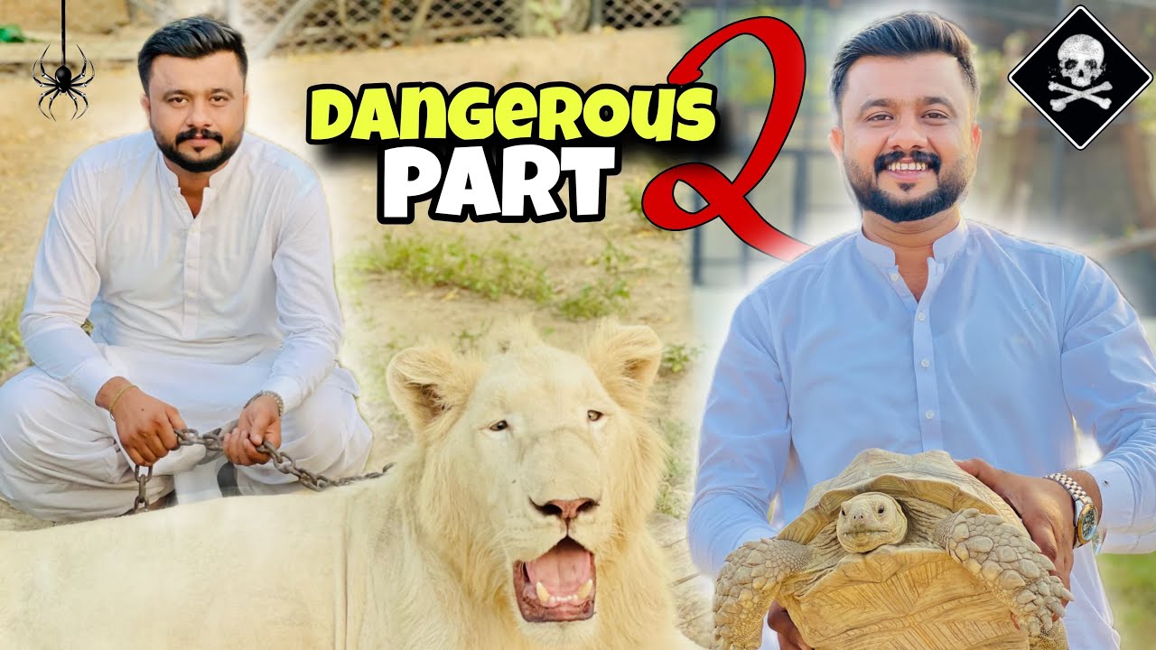 Dangerous Moment Part 2 | Lion Farmhouse Karachi | Ayaz & Faisal Full Adventure Vlog