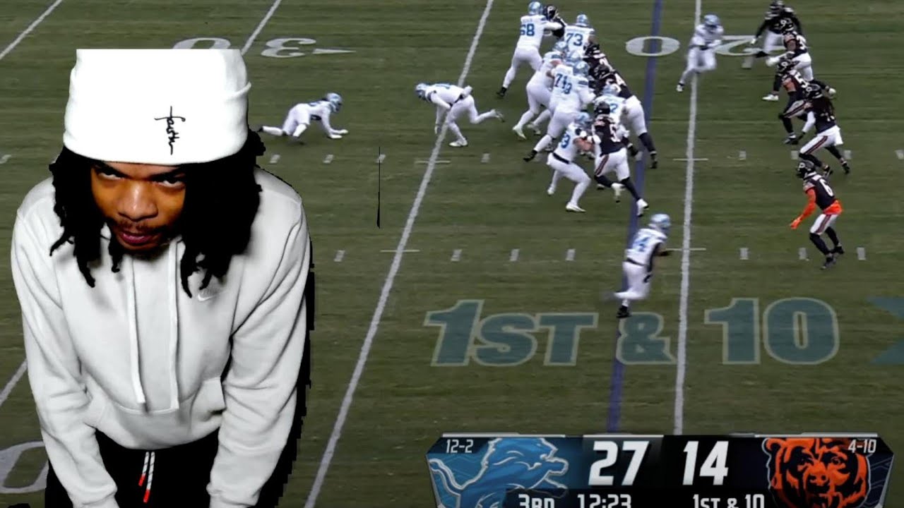 BEST TRICK PLAY EVER!! Lions vs Bears Full Highlights (reaction)