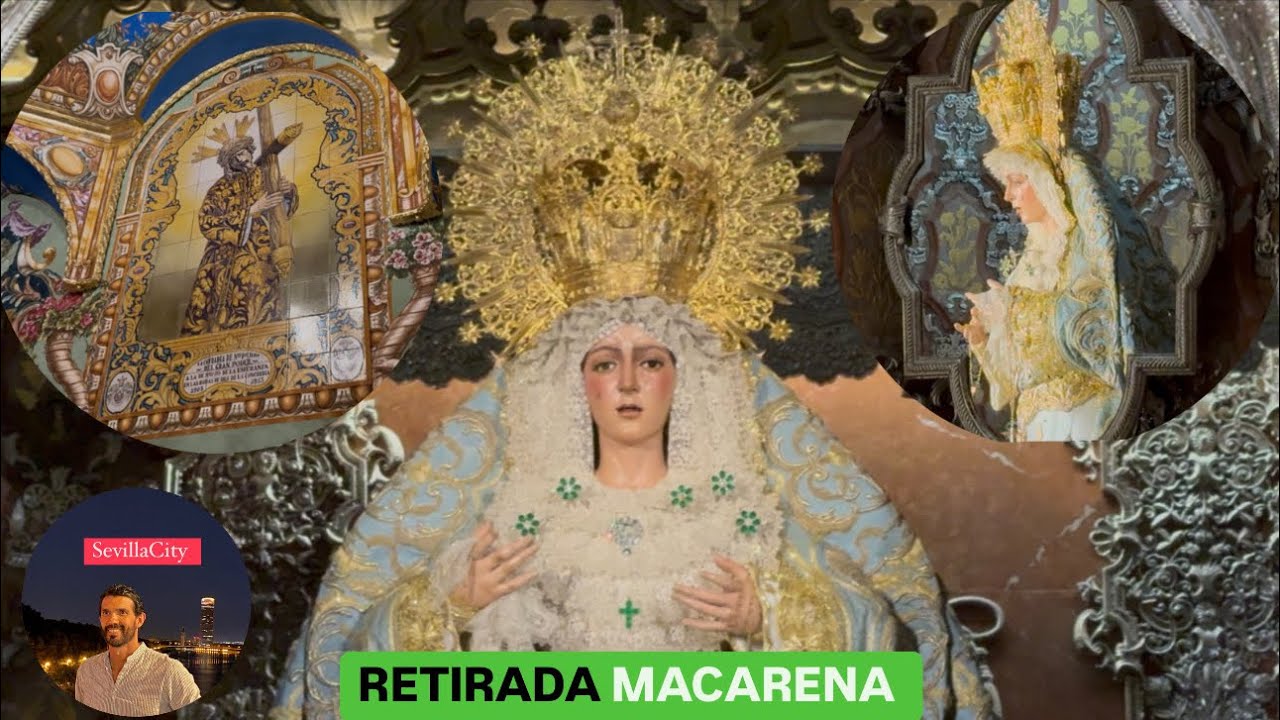 💚 ESPERANZA Macarena RETIRADA del CULTO para su RESTAURACIÓN #macarena #esperanza #polemica