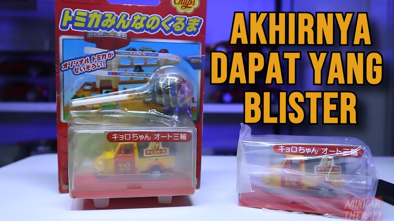 INI BARU LANGKA, DIECAST TOMICA DAIHATSU MIDGET BEMO, CHUPACHUPS