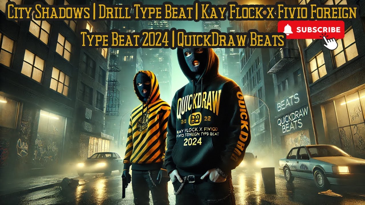 City Shadows | Drill Type Beat | Kay Flock x Fivio Foreign Type Beat 2024 | QuickDraw Beats