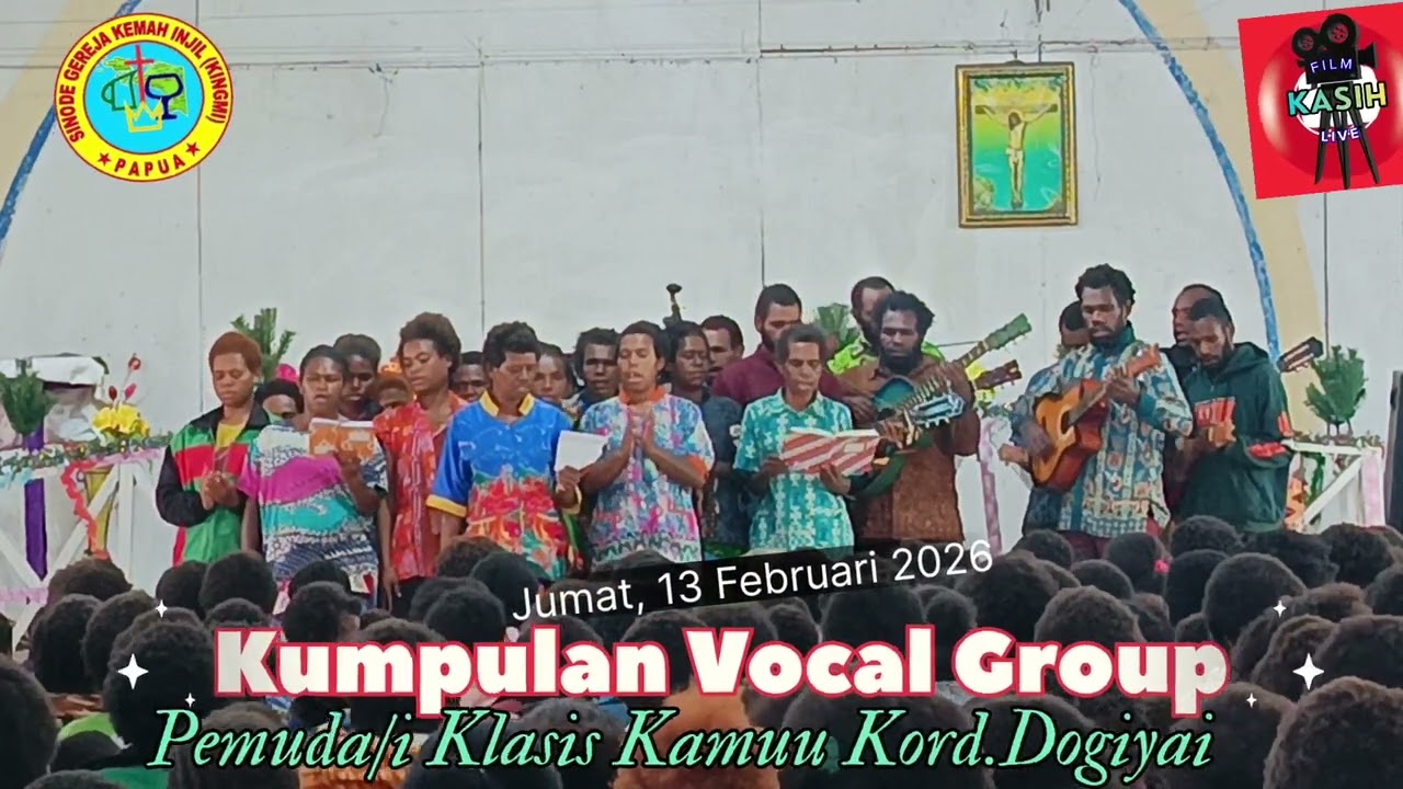 Kumpulan Vocal Group Pemuda/i Klasis Kamuu Koordinator Dogiyai. Jumat,13-2-2026