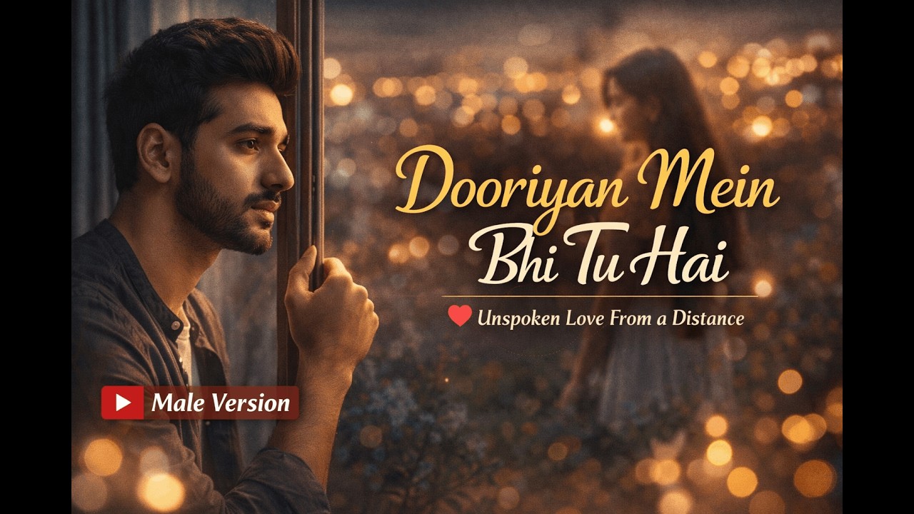 Dooriyan Mein Bhi Tu Hai | Romantic Hindi Song | Male POV | Unspoken Love from a Distance 2026
