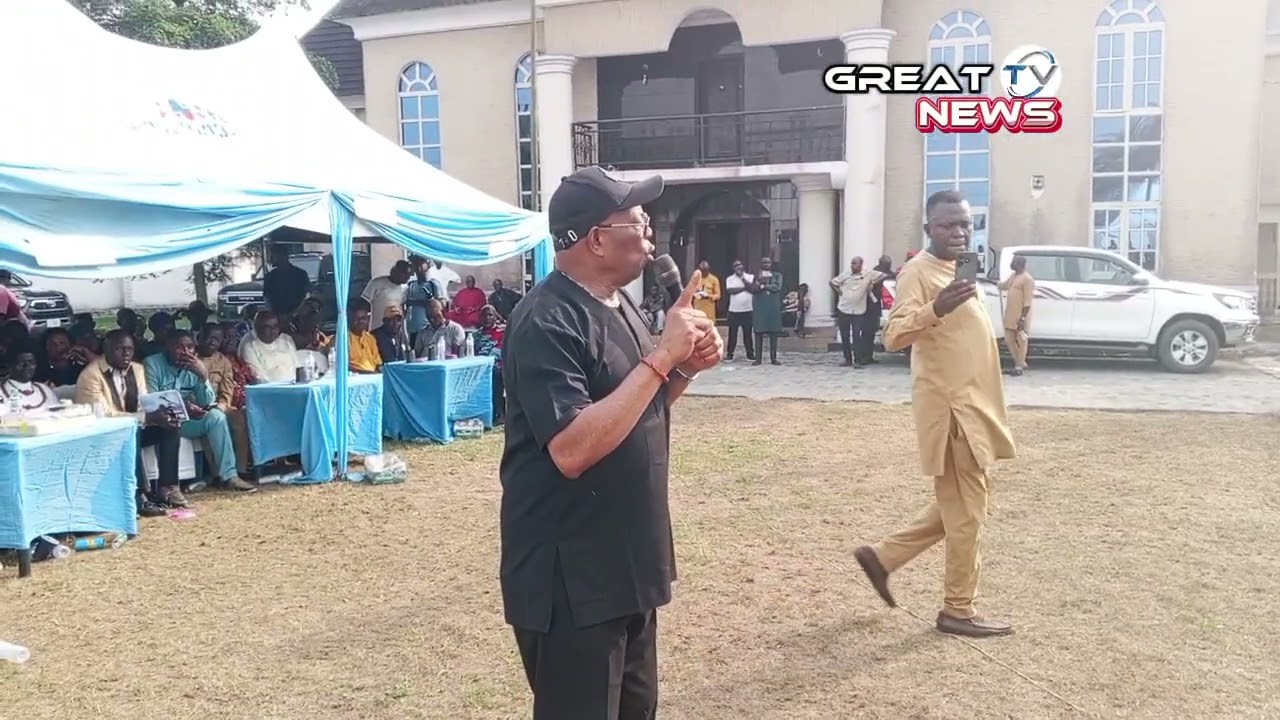 APC Leaders and Members in Ethiope West, met at Hon Emmanuel Ighomena's Residence in Oghara 