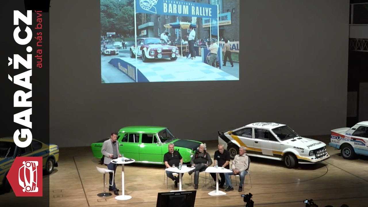 Historie české rallye (přednáška v muzeu Škoda) - GARÁŽ.cz LIVE!
