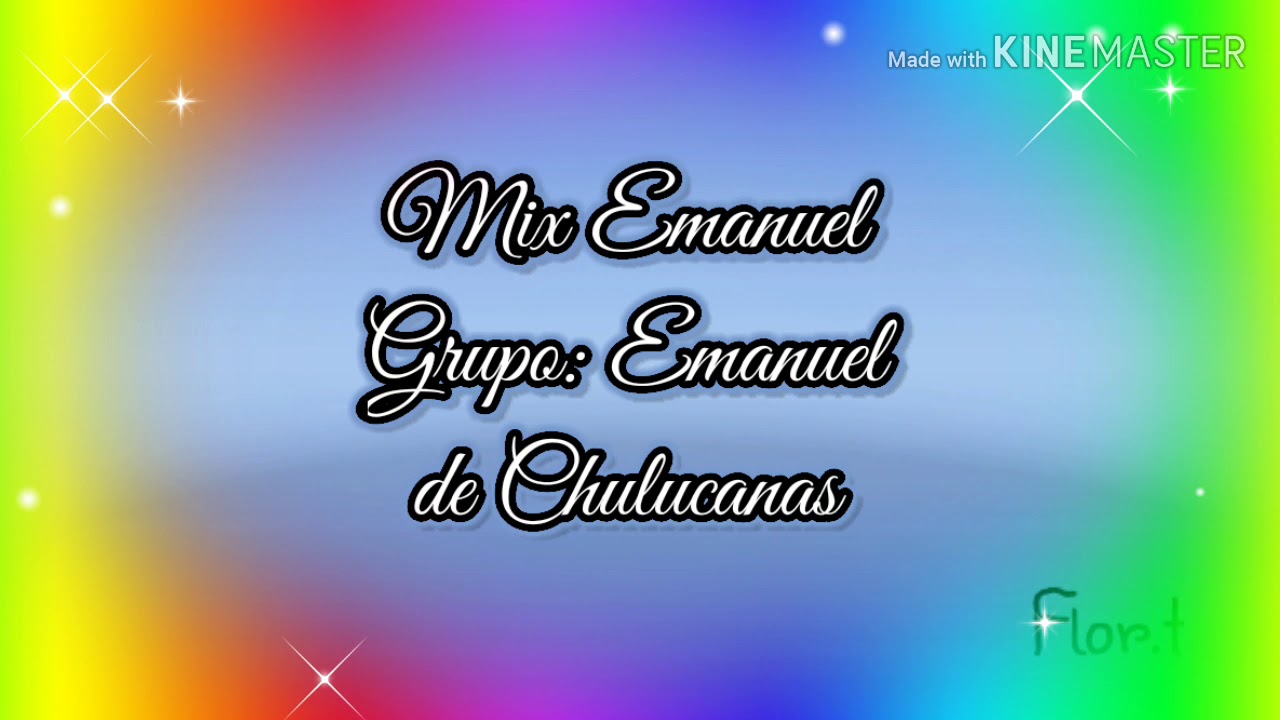 Mix Mientras tenga yo voz para cantar | Emanuel de Chulucanas  ( Audio)