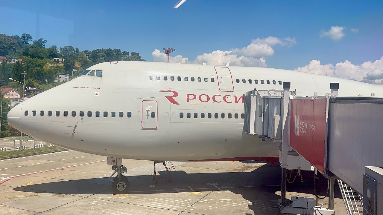 TRIP REPORT | Boeing 747-400 “Rossiya” | Flight from Moscow to Sochi