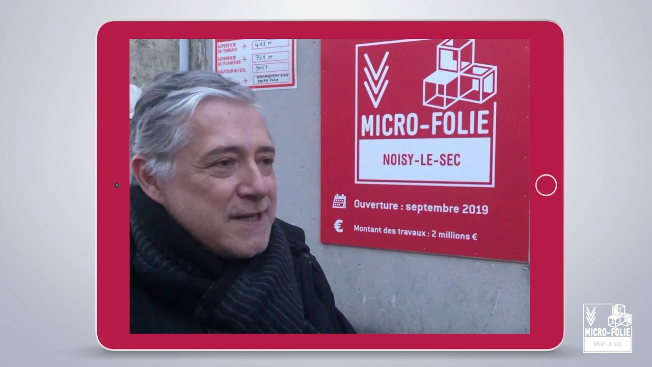 Lancement des travaux de la Micro-Folie de Noisy-le-Sec