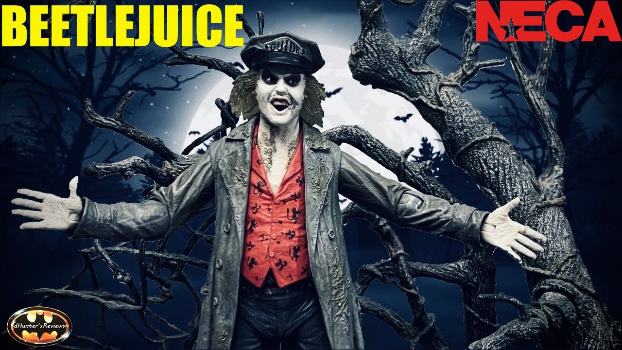 Обзор и сравнение фигурки NECA Beetlejuice Bio-Exorcist Ultimate