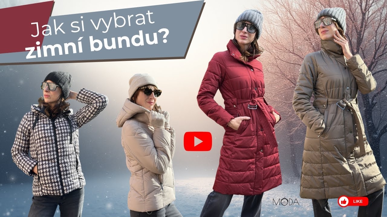 GREEN GOOSE | ZIMNÍ ELEGANCE V POHYBU aneb jak si vybrat bundu?