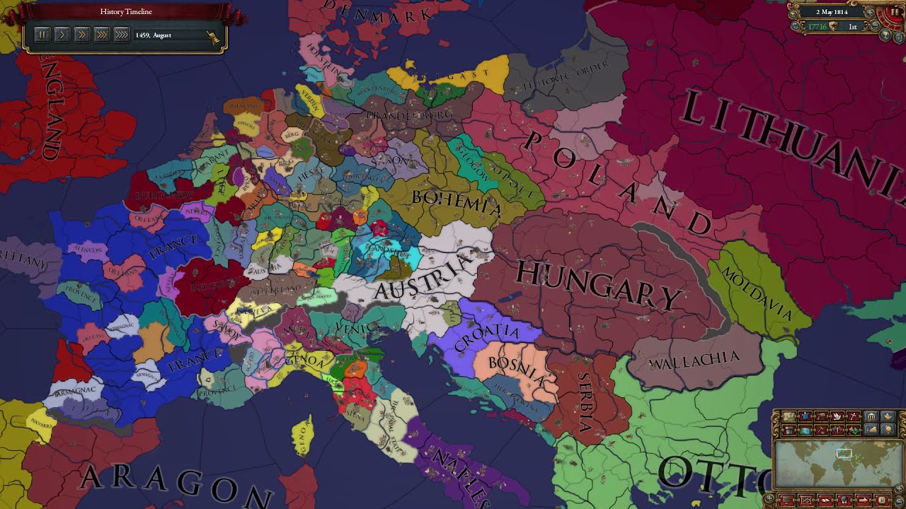 [EU4] Austria to HRE Timelapse