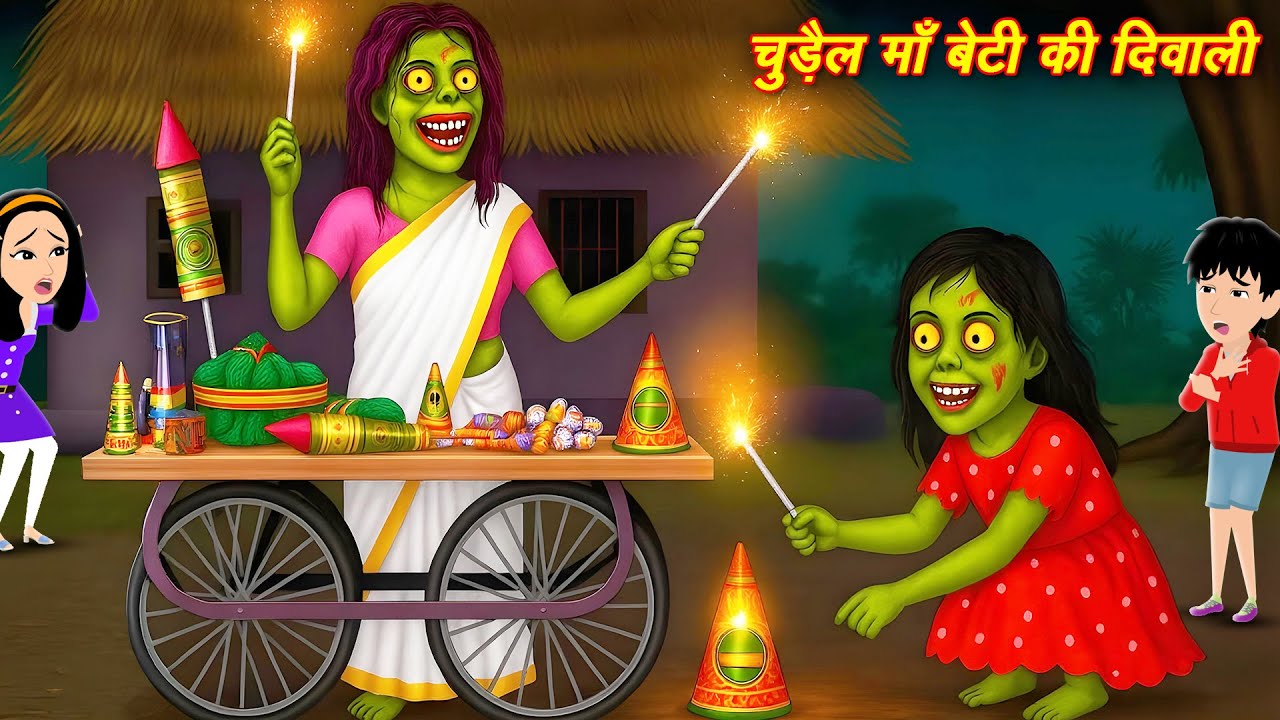चुड़ैल माँ बेटी की दिवाली Chudail ki Diwali Bhootiya Kahani | Horror Story | Diwali Bhutiya Kahaniya