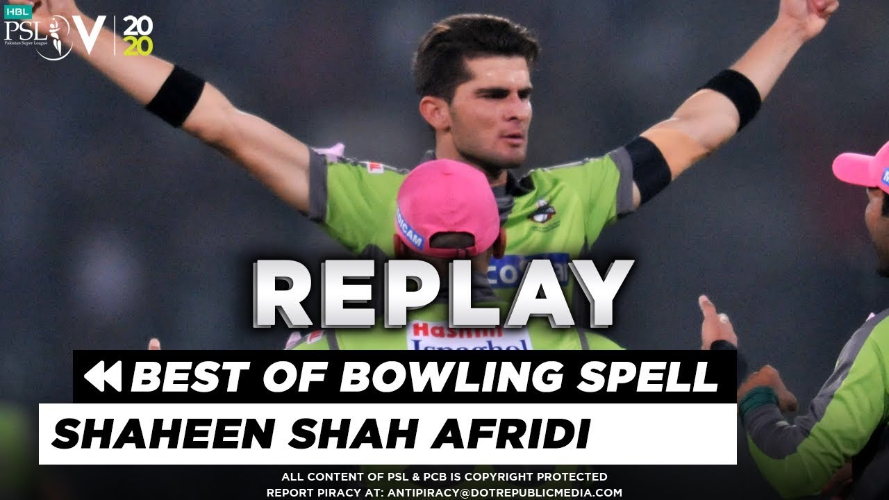 Best Of Shaheen Shah Afridi Bowling Spell in HBL PSL 5 So Far | HBL PSL 2020