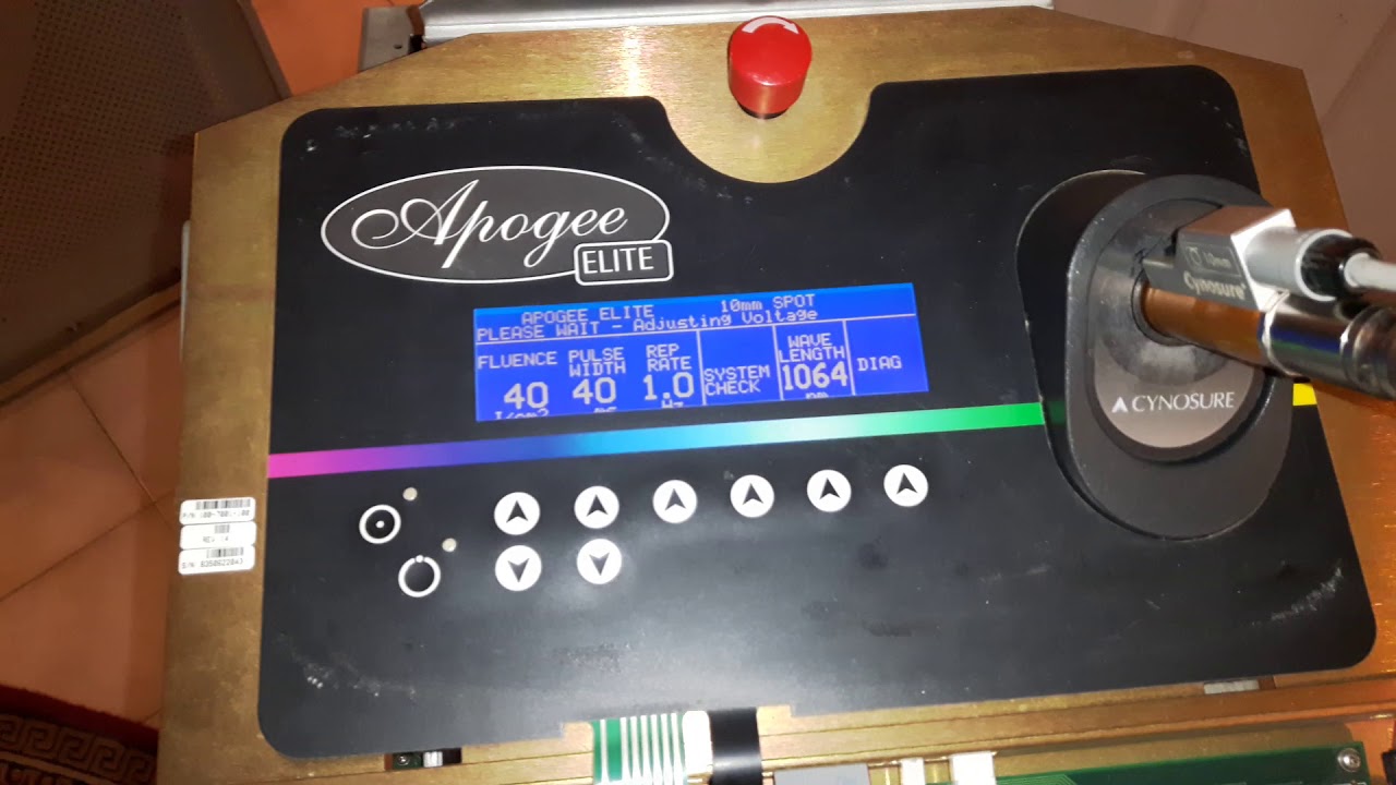 Cynosure Elite HVPS Test
