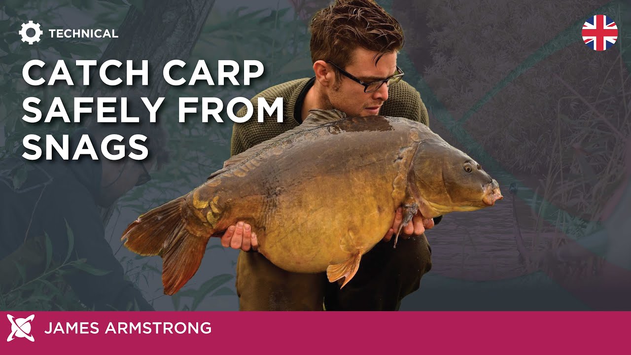 Catch Carp Safely from Snags! James Armstrong | CC Moore