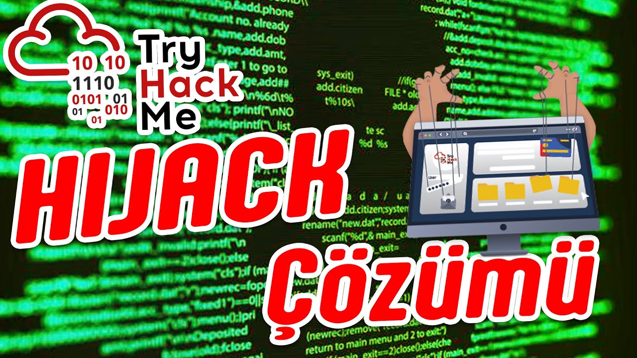 Oturum & Cookie Çalma - Sızma Testi Serisi #22 | TryHackme Hijack CTF Çözümü