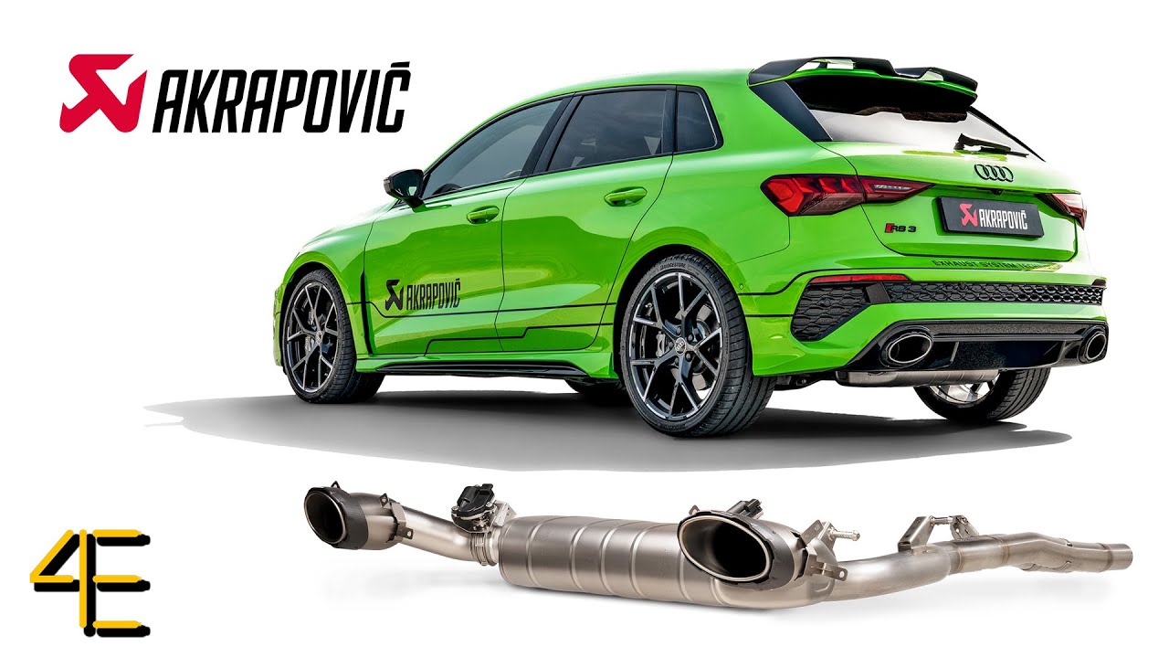 Audi RS3 8Y OEM vs Akrapovic Exhaust (Titanium Evolution Line) | 4enthusiasts