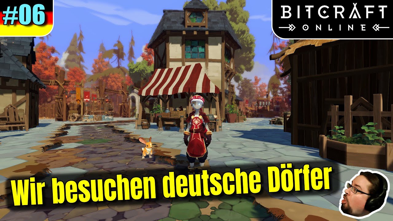 BitCraft Online | Wir besuchen deutsche Dörfer & Elixia T5 Upgrade | #06