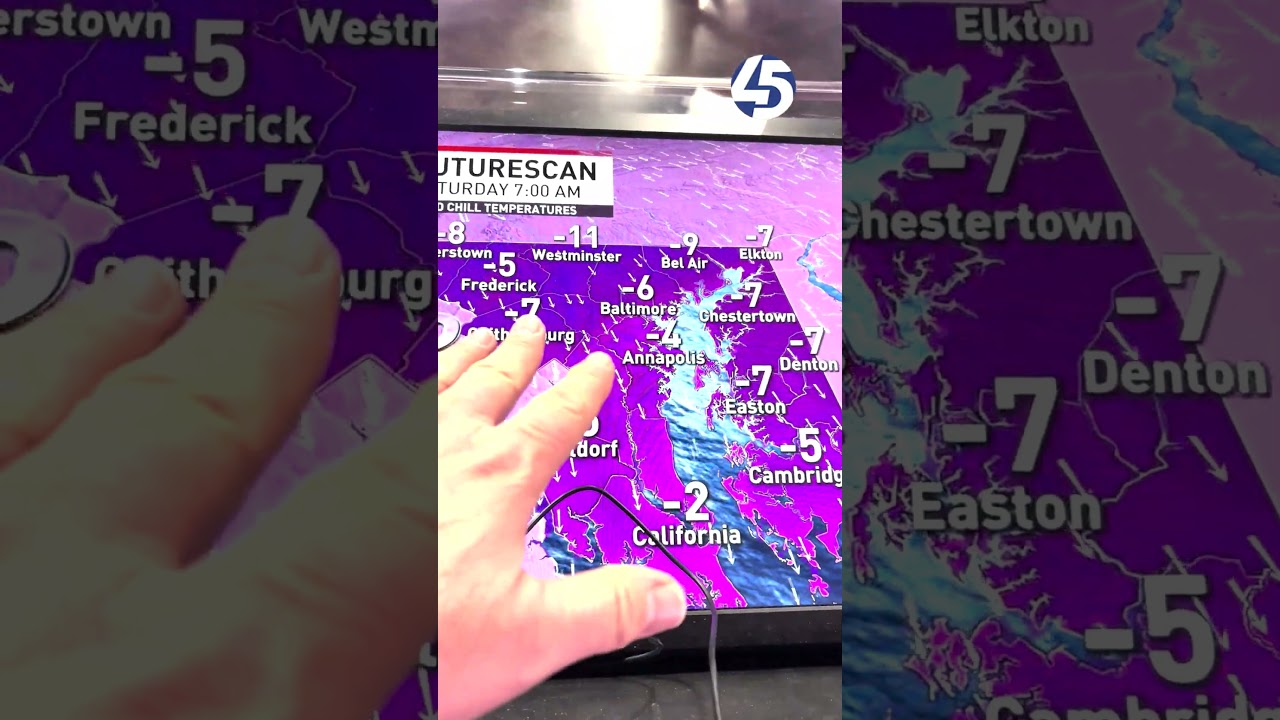 Friday night weather update & what TV people eat while at work all weekend