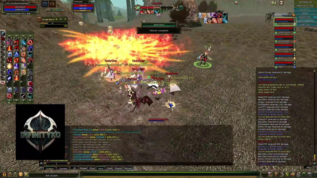 Pk mages en InfinityKO [OnlyStars]