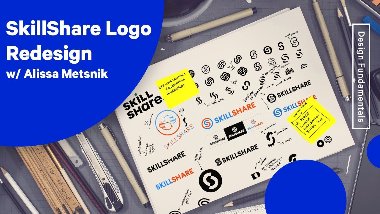 SkillShare Logo Redesign w/Alissa Metsnik