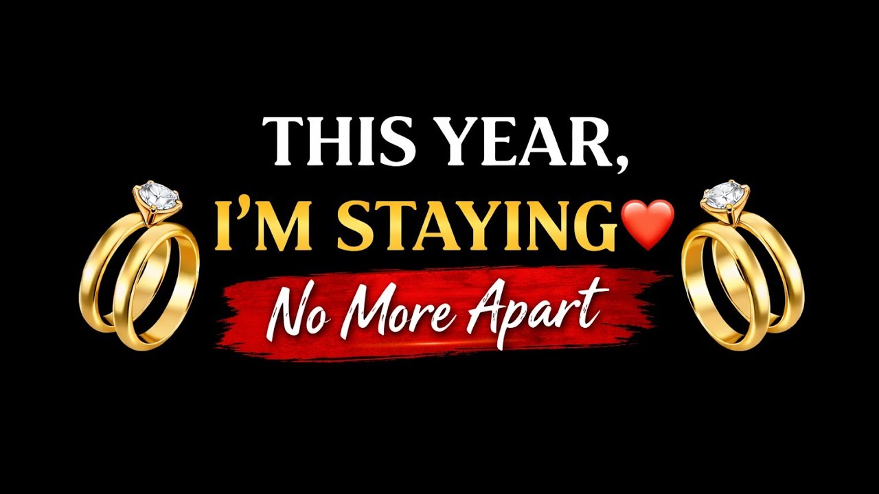 This New Year, I’m Staying With You Forever, My Love
