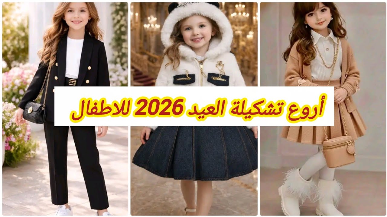 #اكسبلور جديد تشكيلة ملابس الأطفال لعيد 2026 بنات وأولاد من أجمل وأروع الموديلات أرواحو تدو فكرة