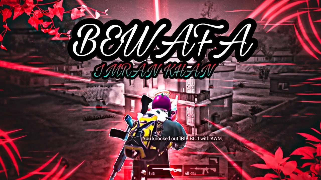 BEWAFA🖤|BGMI MONTAGE⚡|INSPIRED BY 