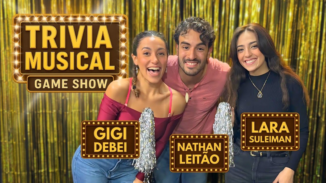 Trivia Musical Game Show - com Gigi Debei, Nathan Leitão e Lara Suleiman ep.06