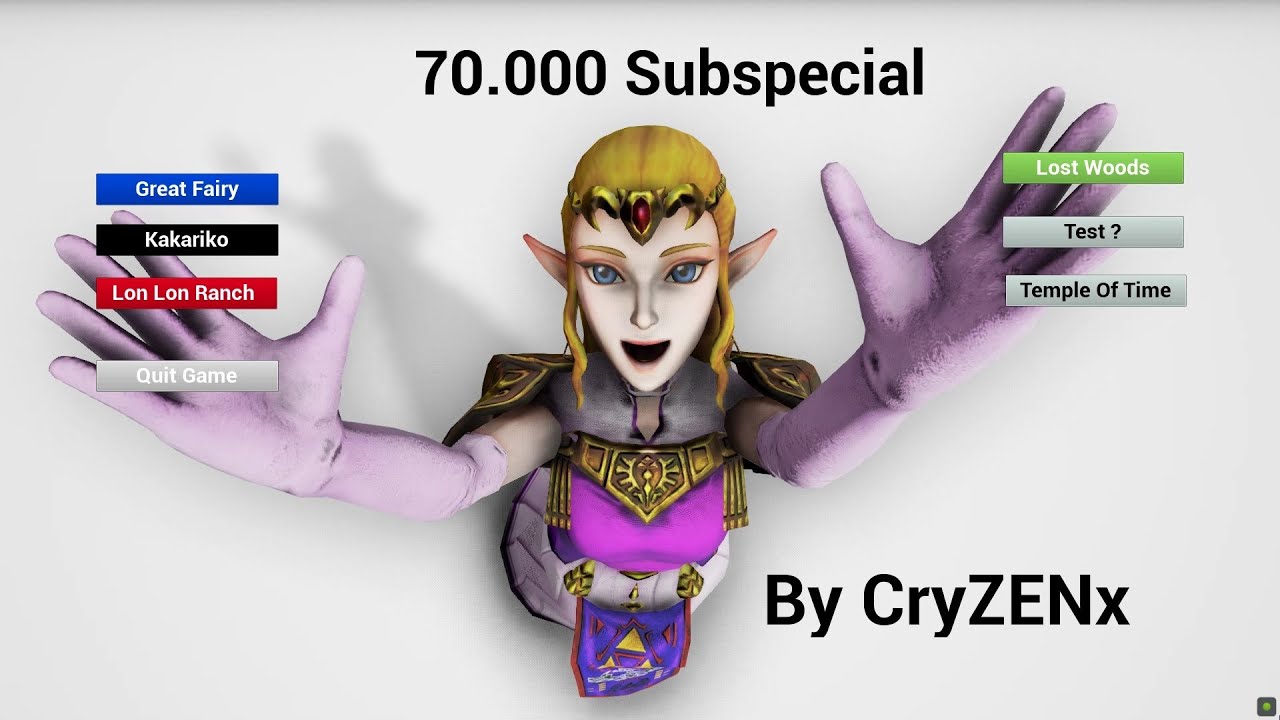 Unreal Engine 4 [4.12] Zelda OOT 70.000 Subspecial