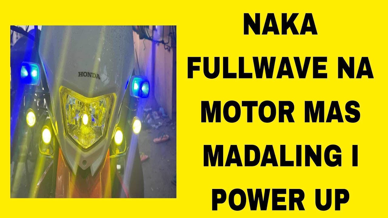 Naka full wave na motor paano mag power up lines?