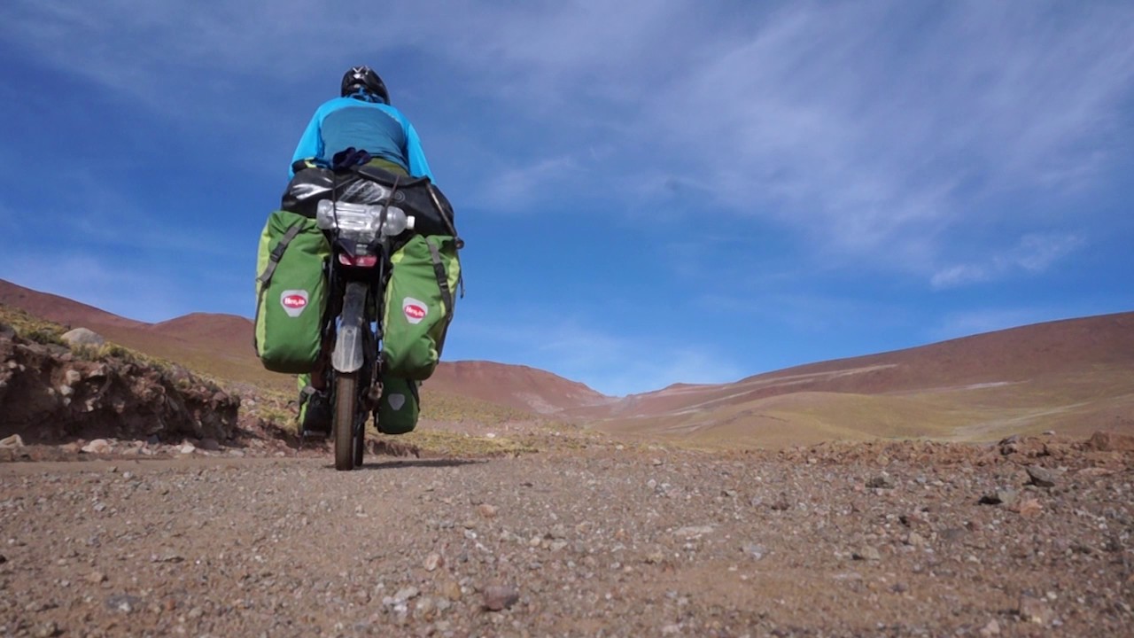 Folding bike around the World - trailer 2017