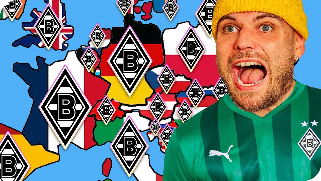 Ich habe GLADBACH in ALLE LIGEN gepackt und DAS ist passiert! 😲👀