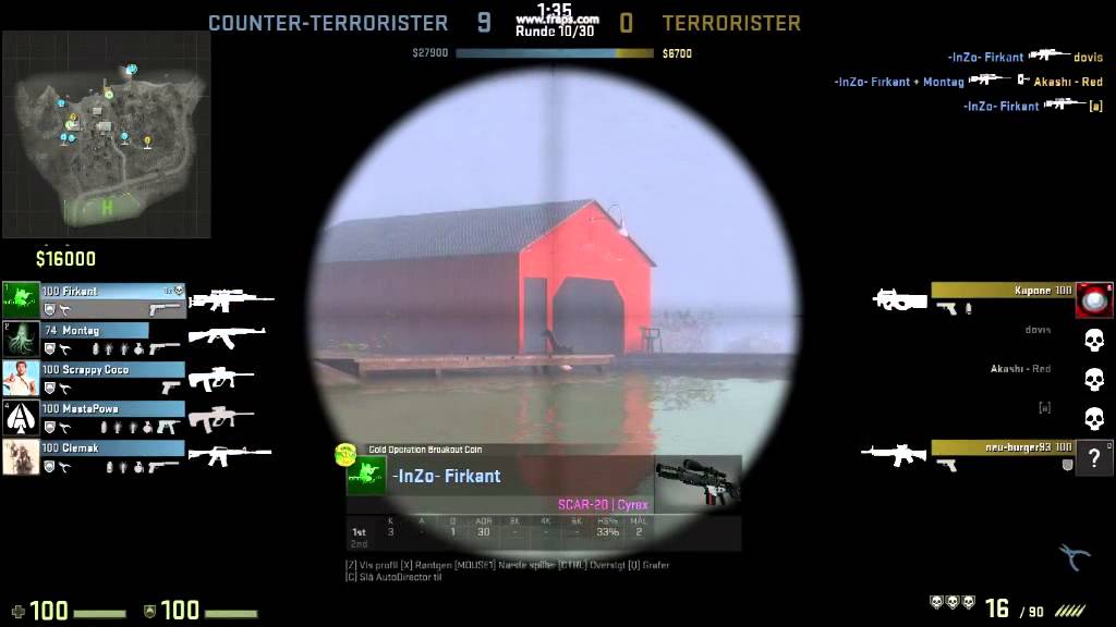 Triple kill - Firkant