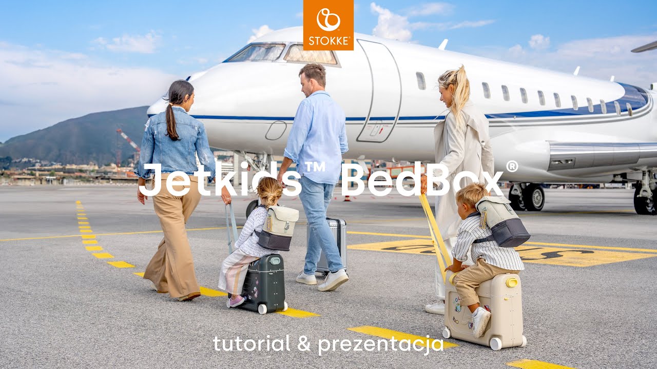 Stokke® Jetkids™ BedBox® walizka – tutorial