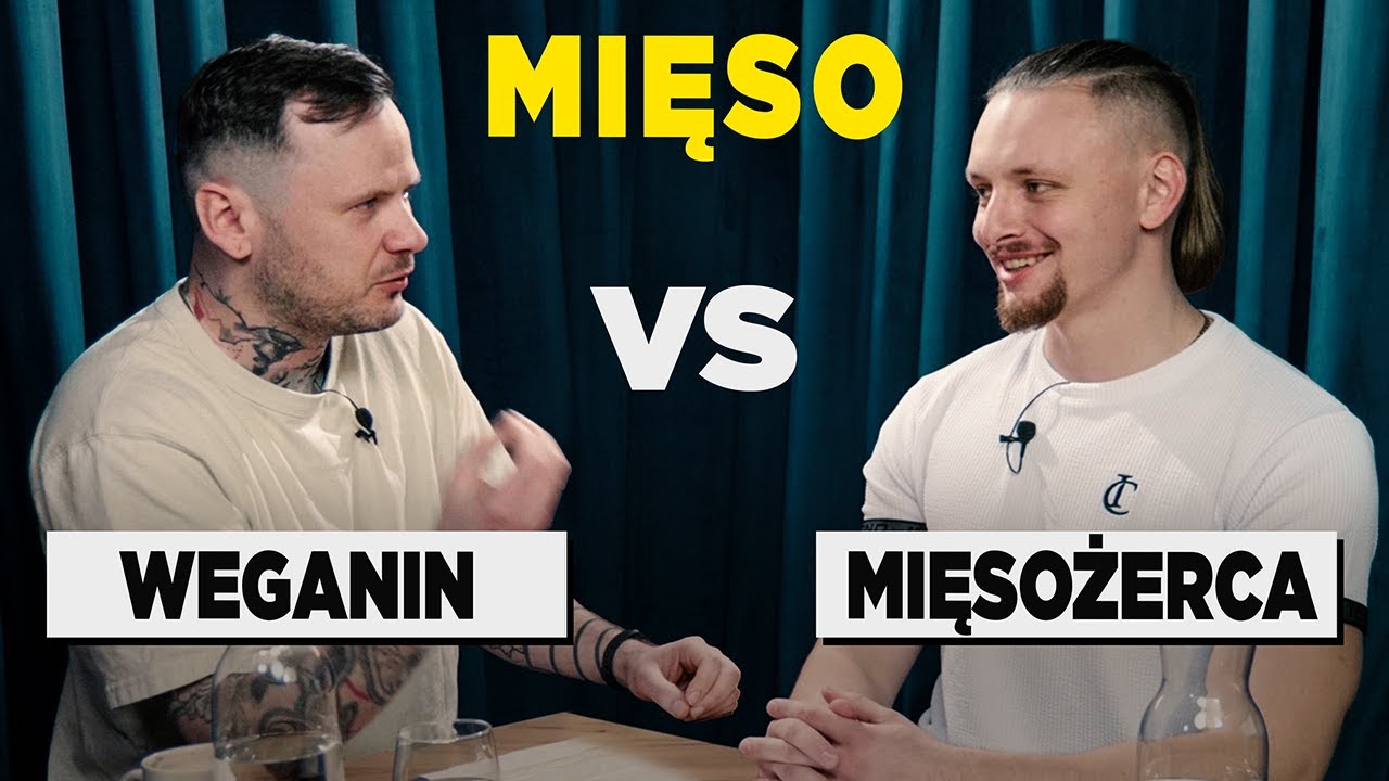 DEBATA: WEGANIN VS MIĘSOŻERCA | MIĘSO: PRAWO CZY KRZYWDA? | WALKA NA ARGUMENTY