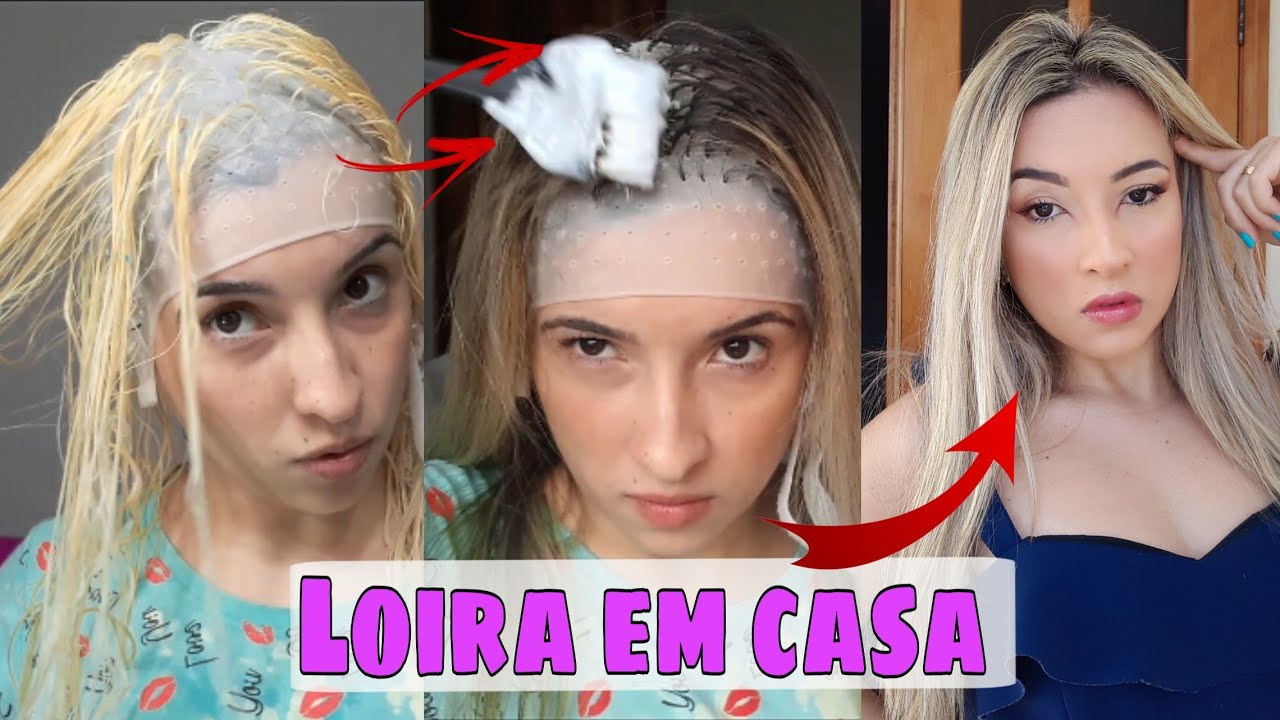 LOIRA EM CASA, COMO FAÇO LUZES NA TOUCA #2