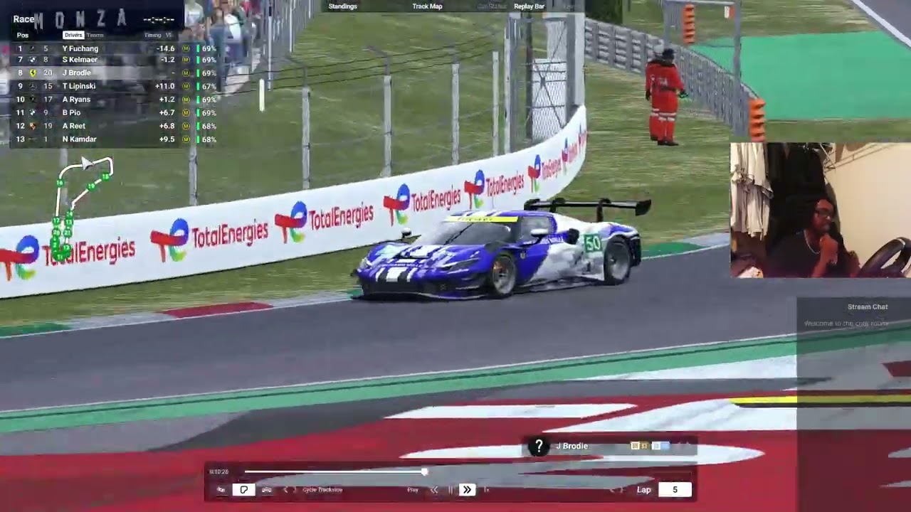 Stratos Racing: Race at Monza Replay Commentary | LMU