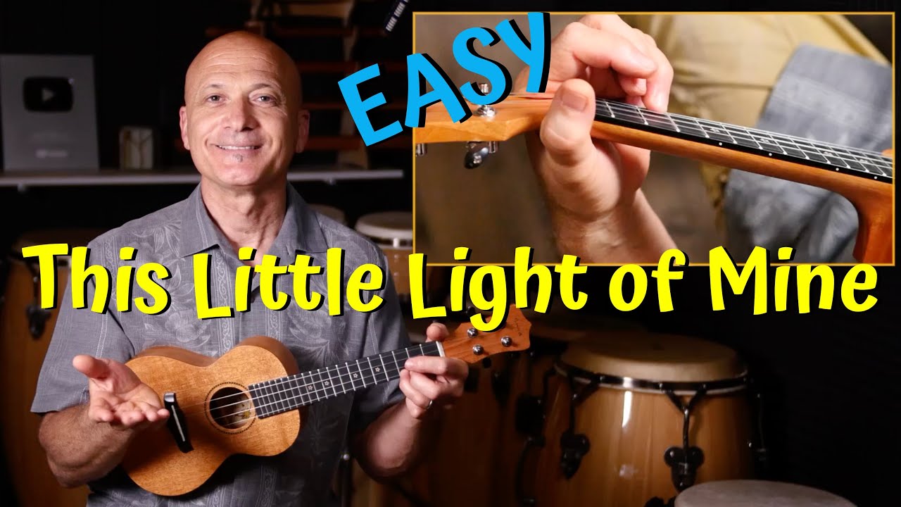 EASY // This Little Light of Mine // Ukulele Tutorial