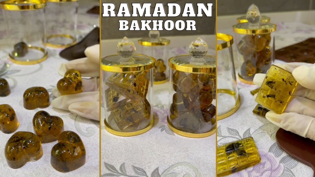 How to make Bakhoor fragrance for Ramadan | Bakhoor Bna ke store kese kren | Arabian Loban Arab oud