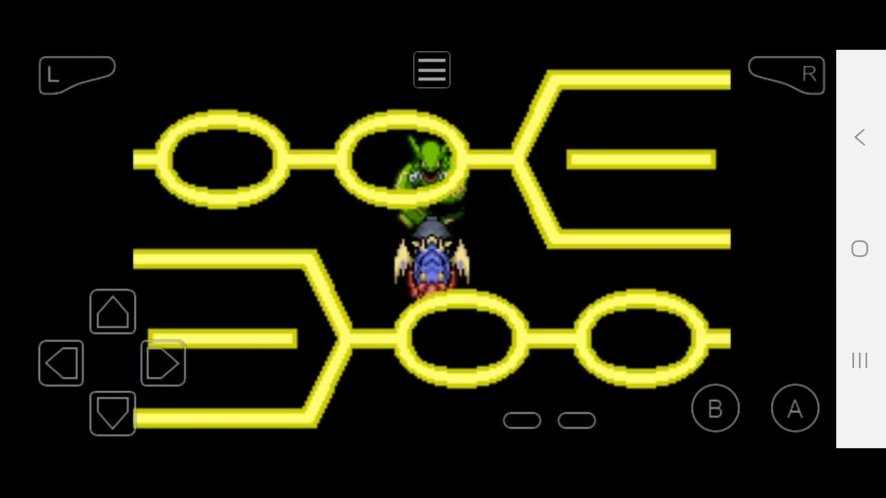 Momento donde me sale rayquaza Shiny em pokemon quetzal v8.3