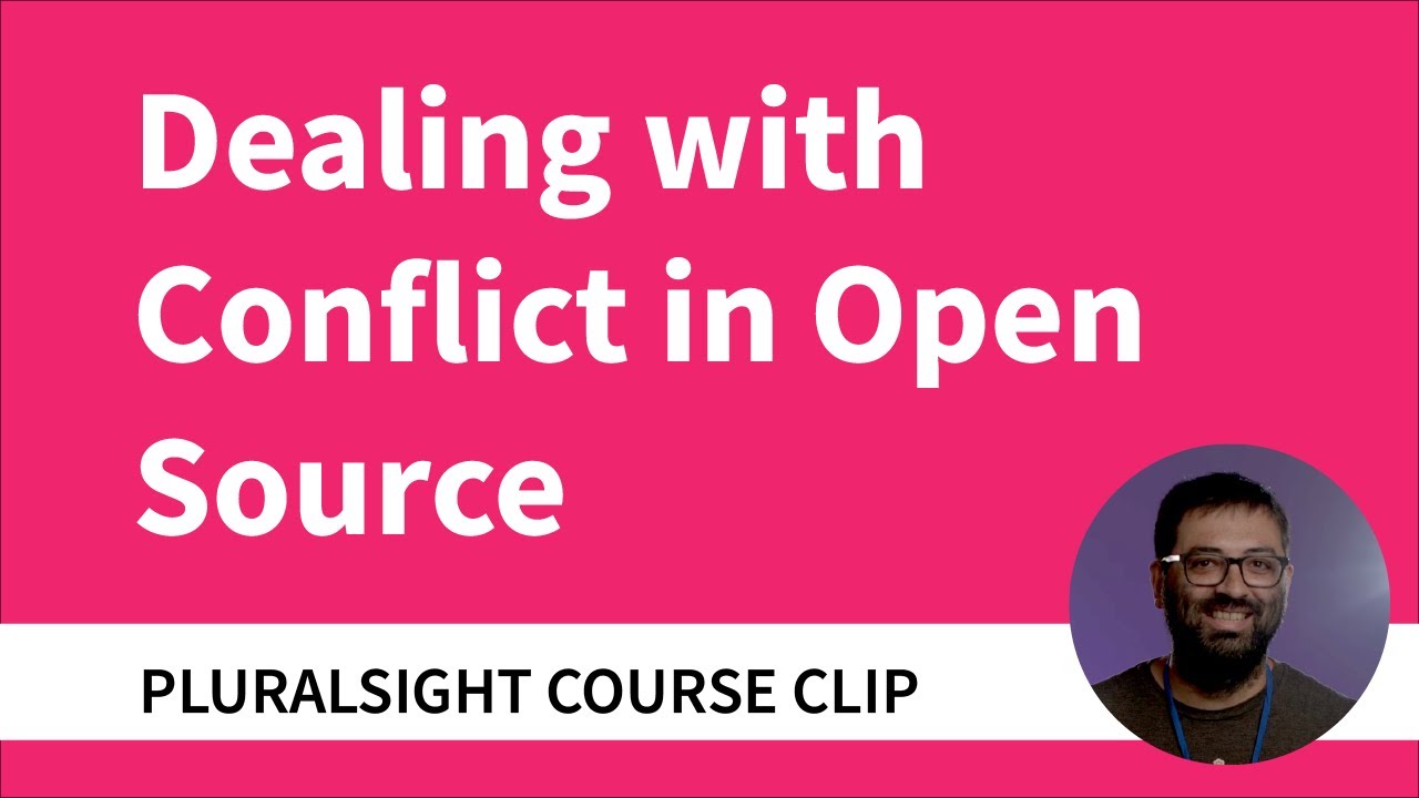 How do you deal with conflict gracefully in open source?