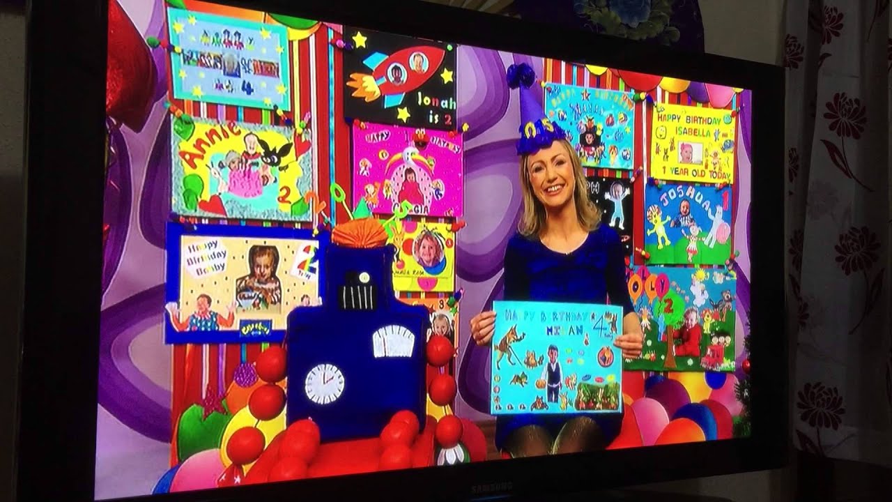 Milans bday on CBeebies 2