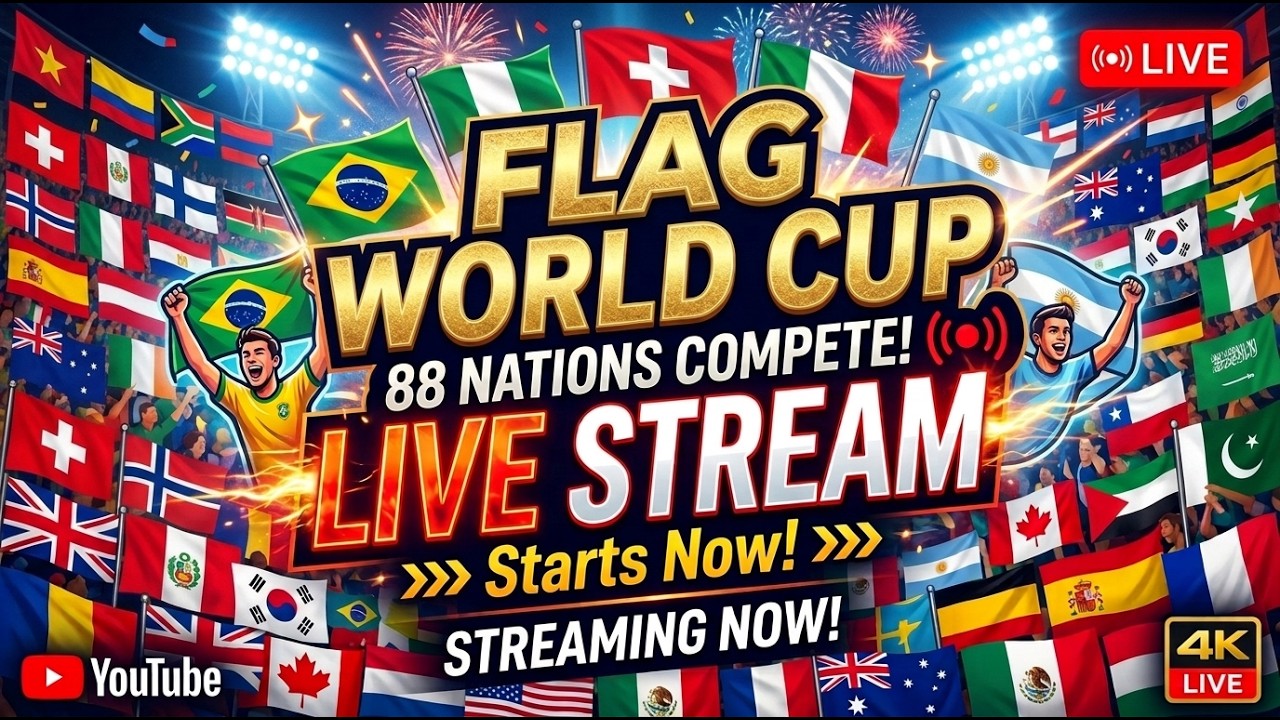 🏟️🌍 THE ULTIMATE FLAG TOURNAMENT HAS BEGUN!