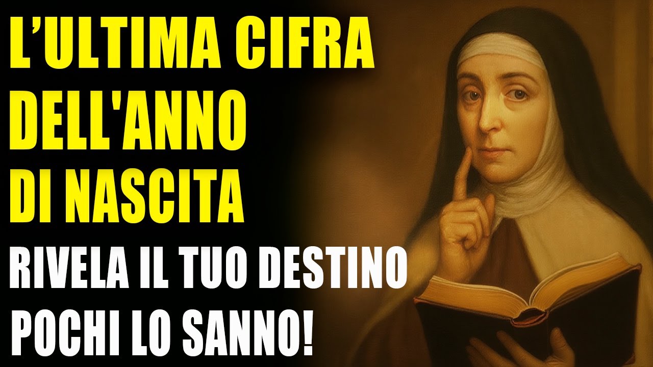 SANTA TERESA RIVELA: L’ULTIMO NUMERO DEL TUO ANNO DI NASCITA SVELA IL TUO DESTINO SPIRITUALE